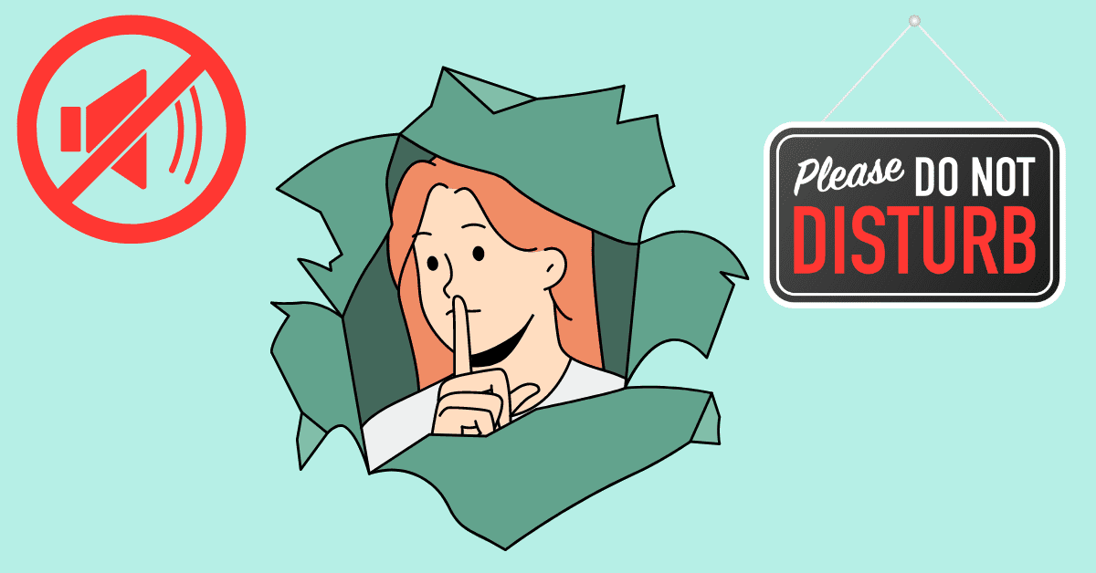 Power of silence after break up